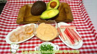 receta aguacates rellenos