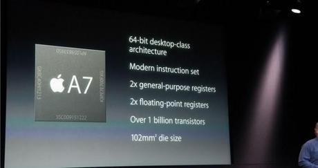 Apple A7: El primer SoC de 64 bits para Smartphones