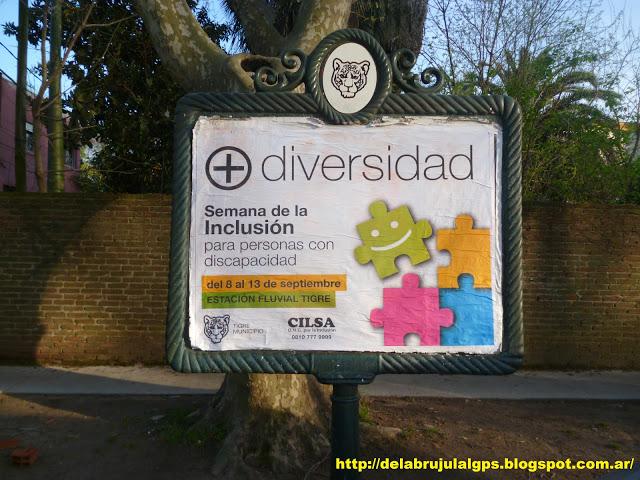 Durante toda la semana del 8 al 13 en la Estación Fluvial, SEMANA DE LA INCLUSION en Tigre