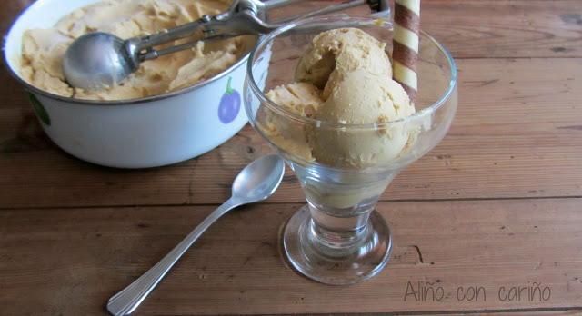 HELADO DE MANTEQUILLA DE CACAHUETE