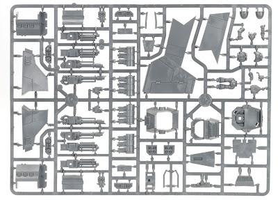 Matriz 4 Cañonera Stormraven de los Marines Espaciales