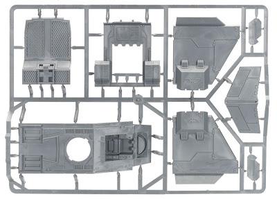Matriz 1 Cañonera Stormraven de los Marines Espaciales