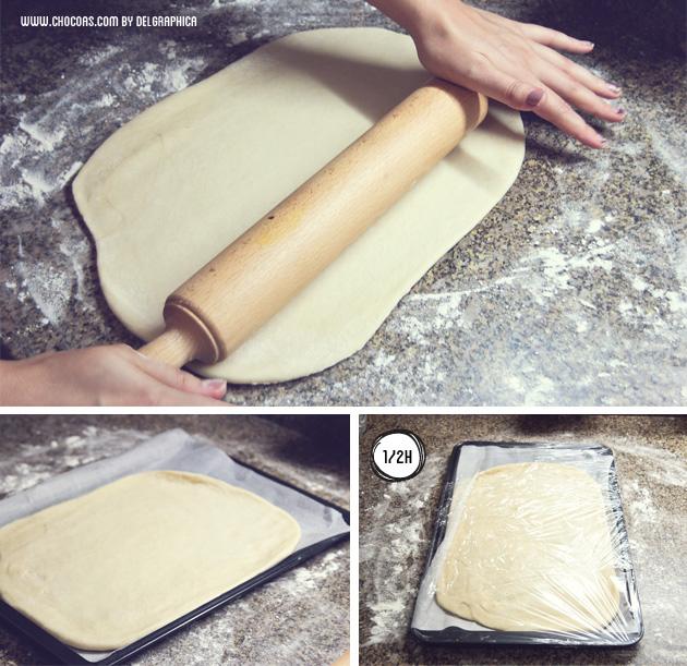 preparación masa de coca salada