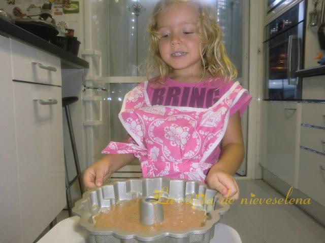 Bizcocho de claras sin gluten