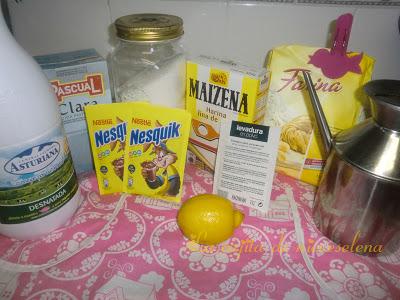 Bizcocho de claras sin gluten