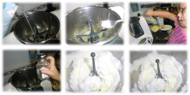 Bizcocho de claras sin gluten