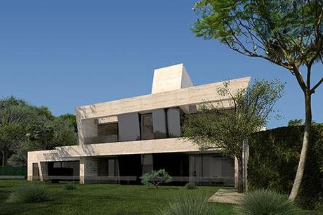 A-cero Projects A-cero presenta una nueva propuesta de fachada para la vivienda unifamiliar en Sevilla