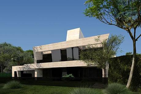 A-cero Projects A-cero presenta una nueva propuesta de fachada para la vivienda unifamiliar en Sevilla