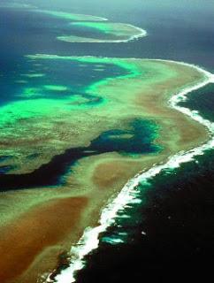 Situación de la Gran Barrera de Coral de Australia.