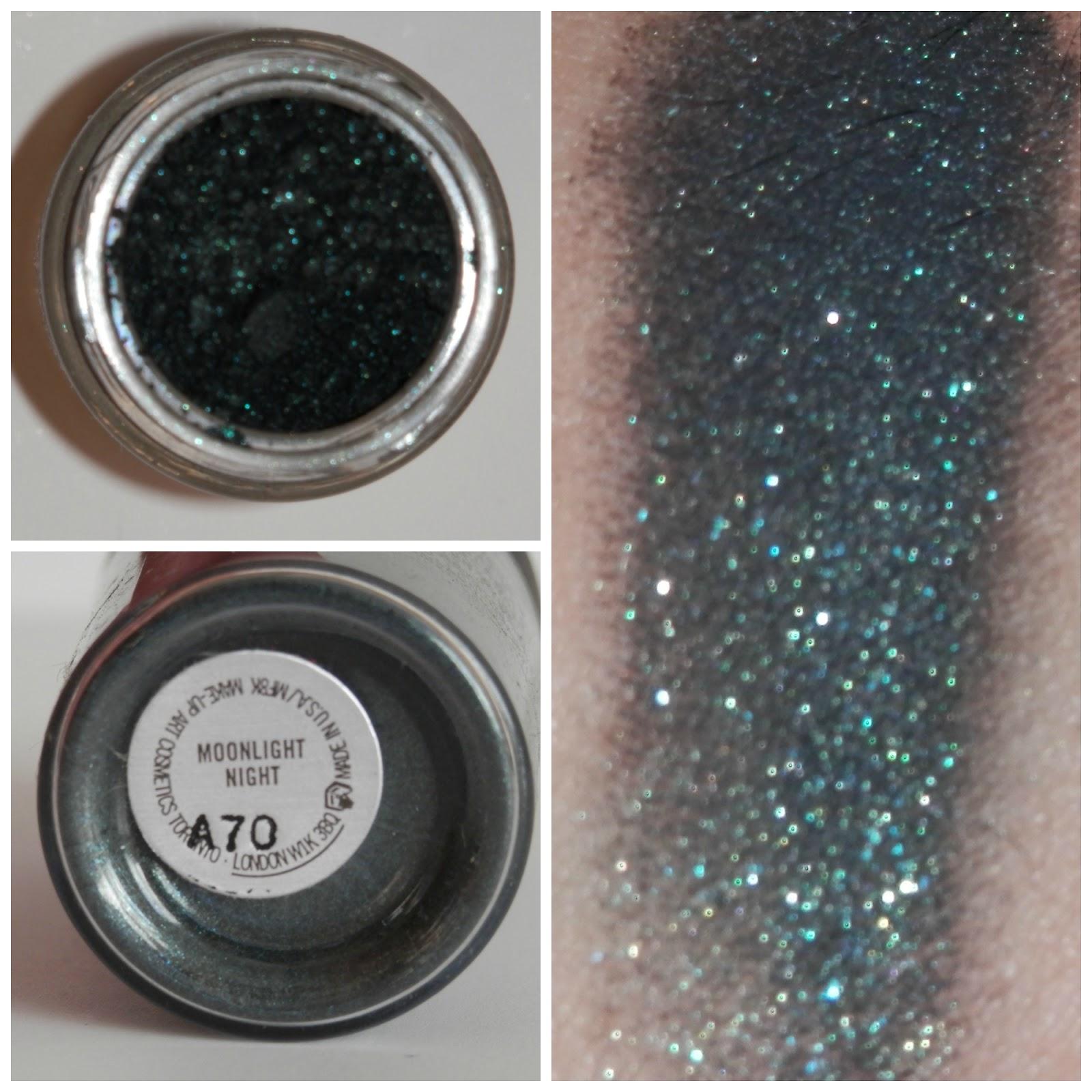 REVIEW PIGMENTOS 3, MAC MOONLIGHT NIGHT y clon