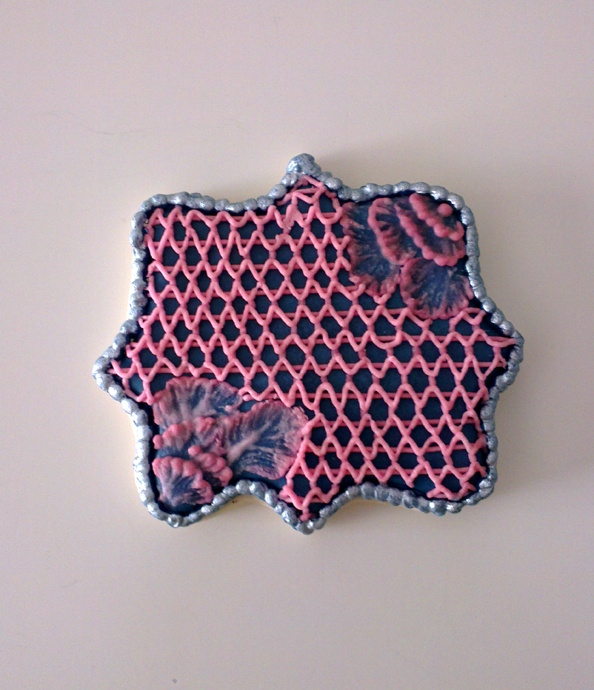 ♥ Galletas decoradas siguiendo un tutorial de SweetAmbs