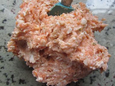 Hamburguesas de salmón amariscadas