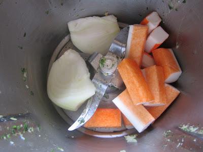 Hamburguesas de salmón amariscadas