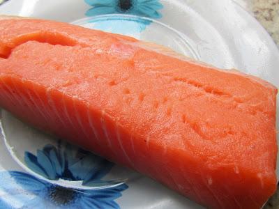 Hamburguesas de salmón amariscadas