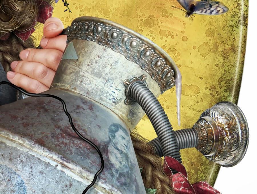 Nuevo fotomontaje de Ausín Sáinz. Serie ORO 3.