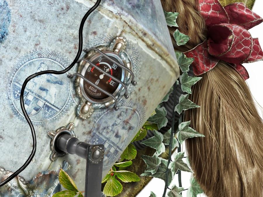 Nuevo fotomontaje de Ausín Sáinz. Serie ORO 3.