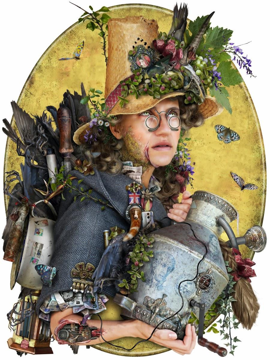 Nuevo fotomontaje de Ausín Sáinz. Serie ORO 3.