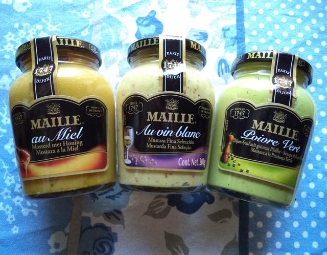 Maille, Tabasco y Kikkoman