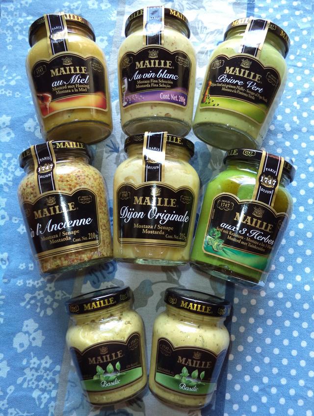 Maille, Tabasco y Kikkoman