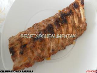 CHURRASCO A LA PARRILLA