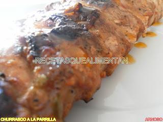 CHURRASCO A LA PARRILLA