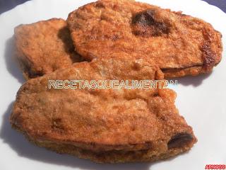 BERENJENAS REBOZADAS