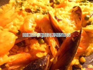 ARROZ CON MEJILLONES Y LANGOSTINOS