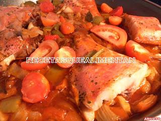 PALOMETA ROJA EN SALSA