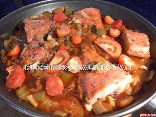 PALOMETA ROJA EN SALSA