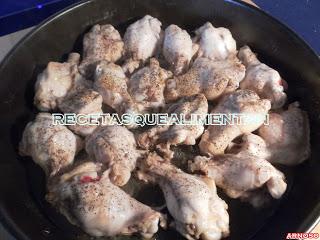 ALITAS DE POLLO AL HORNO