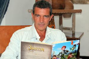 Antonio Banderas presenta 'Justin y la Espada del Valor'