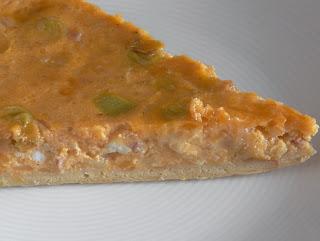 Quiche de calabaza, jamón y queso Quiche de calabaza, jamón y queso