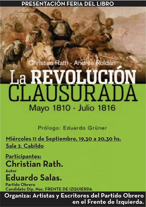 Presentación del libro “La Revolución Clausurada”