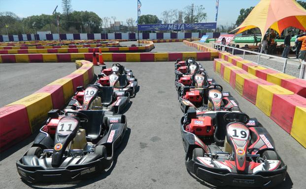 Visita al karting.