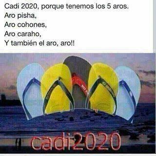 DESPUES DE RIDICULO DE ANN BOTTLE PARA MADRID 2020 LLEGA LA CANDIDATURA DE CADI 2020