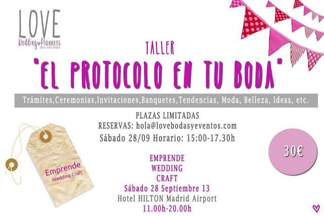 28 de septiembre, Emprende Wedding Craft - ¡La feria DIY que estabas esperando!