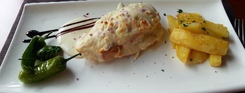 Un restaurante en Santander.