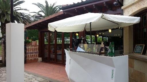 Un restaurante en Santander.