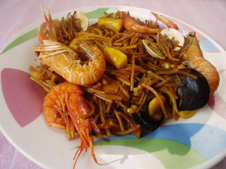 receta de fideua a la marinera