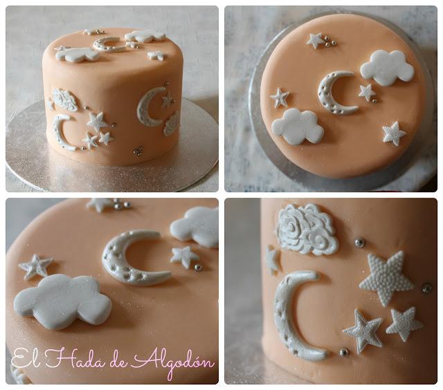 Tarta  Moon, Stars & Clouds