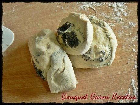 Pancitos saborizados (sésamo, queso, cebolla y amapola)