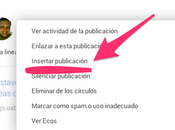 Insertar entradas Google blogs