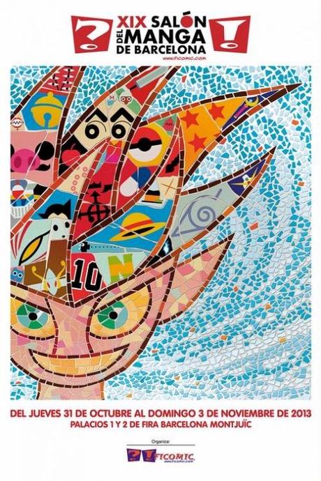 XIX salon manga barcelona cartel