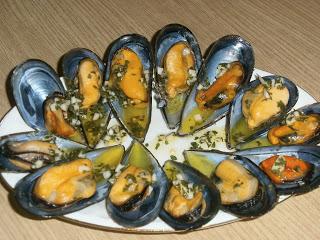 Mejillones al vapor con salsa vinagreta