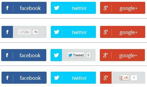 Agregar botones para compartir en redes sociales