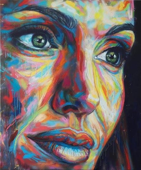 David Walker y sus retratos llenos de color