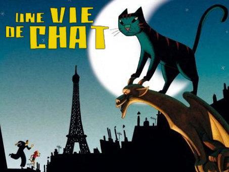 Un Gato en París, cuento animado francés