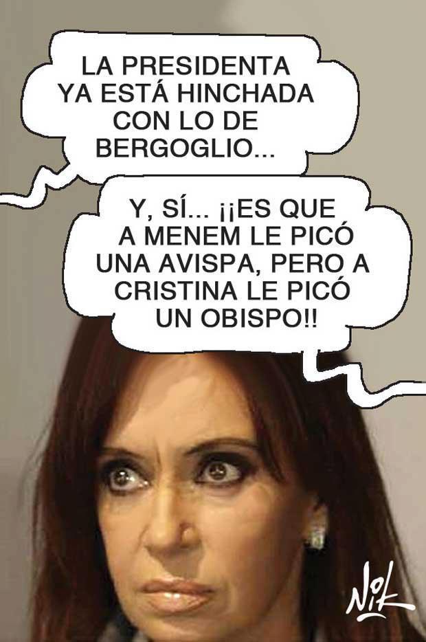 Cristina Kirchner y El Papa Francisco