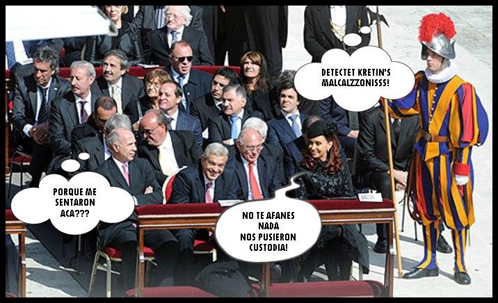 Cristina Kirchner y El Papa Francisco