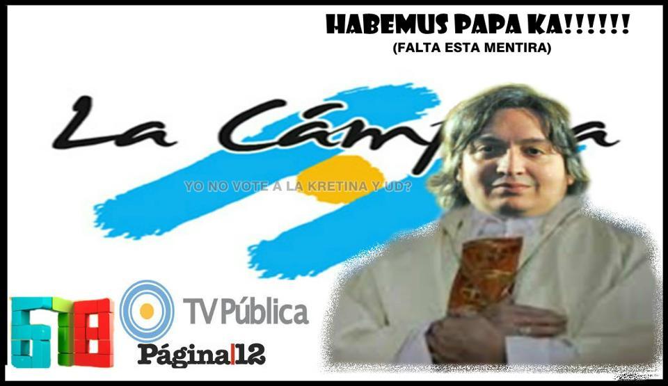 Cristina Kirchner y El Papa Francisco